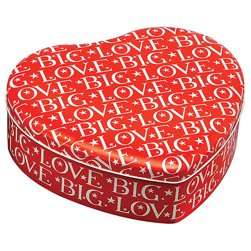 Big Love -sydänrasia punainen*