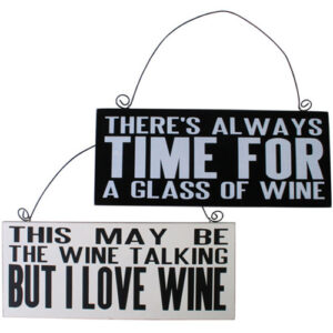 Wine -seinäkyltti 2-sarja*