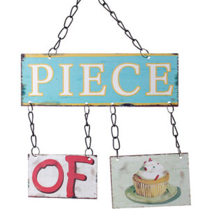 Piece of Cake -seinäkyltti*