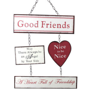 Seinäkyltti Good Friends*