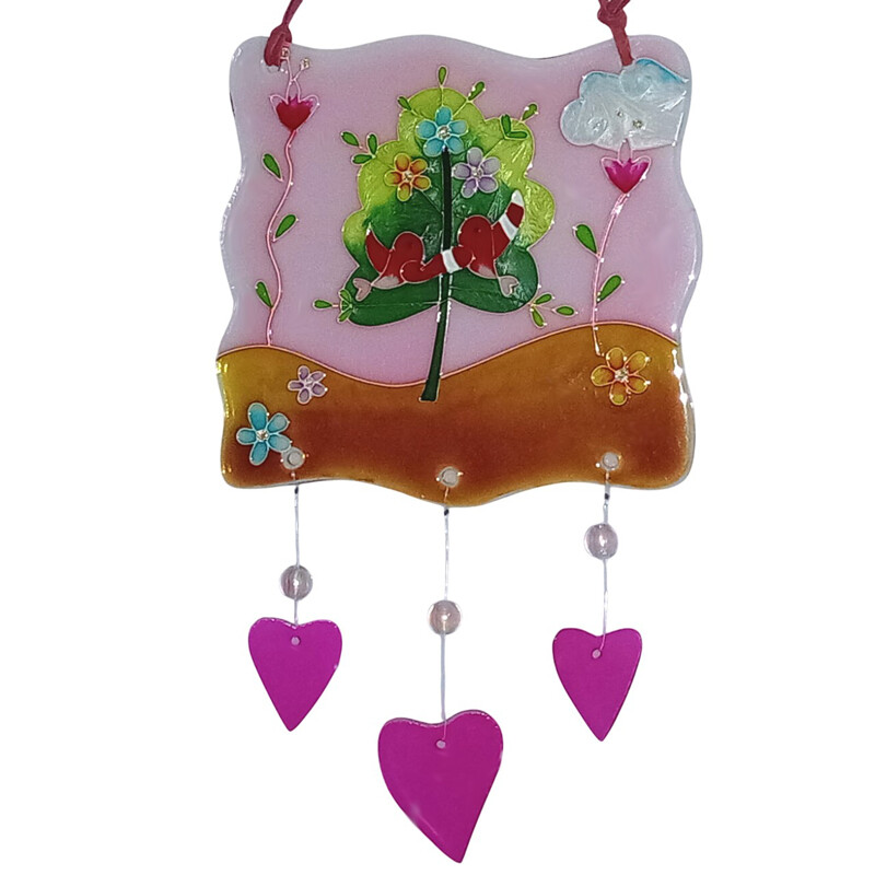 Onnenpesä- lasitaulu*