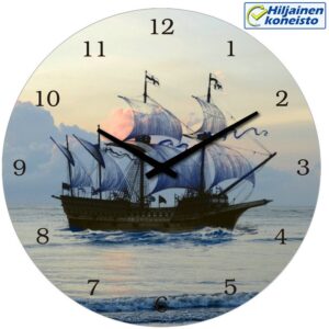 Seinäkello - Purjelaiva