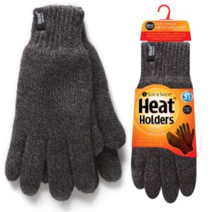 Heat Holders Men sormikkaat harmaa L/XL