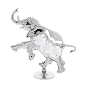 Hopeoitu/kristalli Norsu