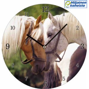 Seinäkello - Kaksi hevosta